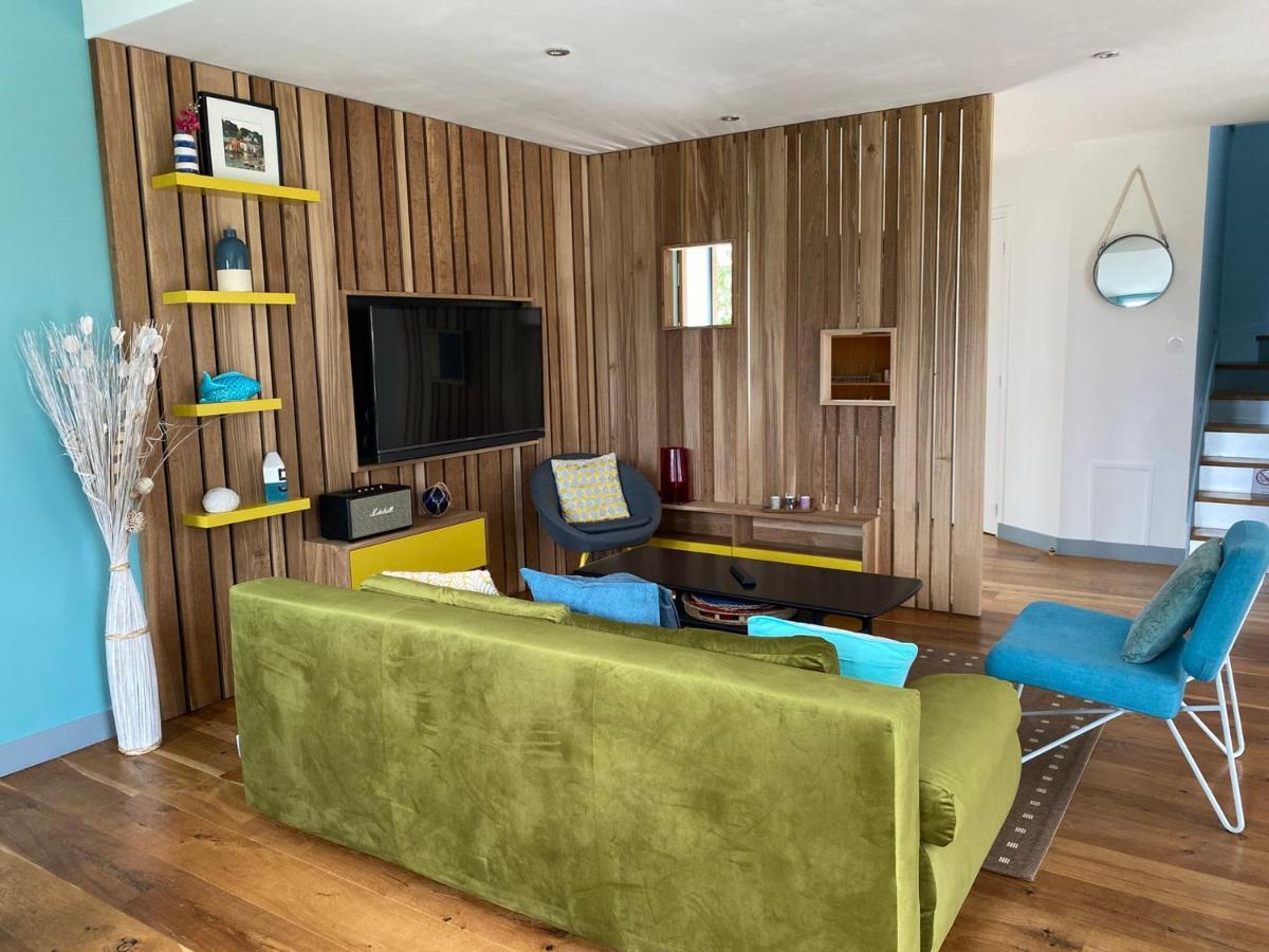 Maison Contemporaine Independante, Proche Plage Et Centre-Ville, 4*, Animaux Acceptes, Avec Wifi - Fr-1-418-124 Le Palais Bagian luar foto
